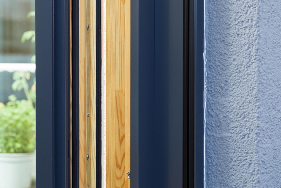 Oberfläche Holz-Alu-Fenster