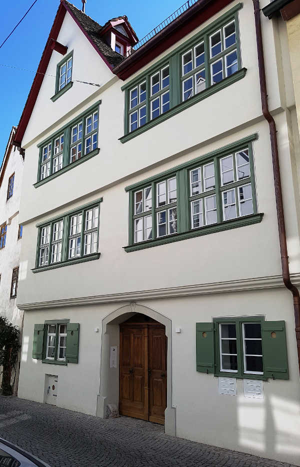 Rekonstruktionsfenster für Fachwerkhaus in der Altstadt von Ulm